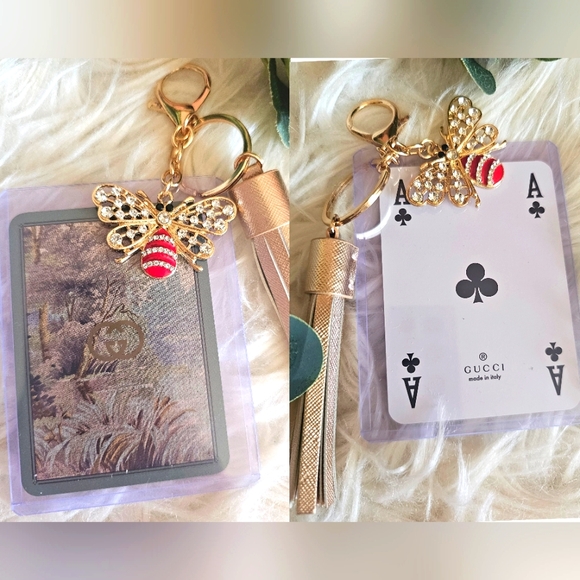 LOWSTART! Gucci: 1 Playcard / Bag Charm 🔥 - Picture 1 of 6